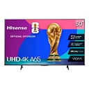 TELEVISION 50 PULGADAS LED HISENSE 50A65NV SMART VIDAA TV, UHD 4K, DOLBY VISION, DTS VIRTUAL X, WIFI
