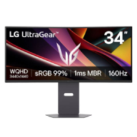 MONITOR PC LG 34G600A GAMING ULTRAGEAR CURVO WQHD 34,PANEL VA,3440X1440,160HZ,TR 1MS(MBR),ASP 21:9,BRILLO 300CD/M2,CONTR 4000:1,1800R,HDR10,AMD FREESYNC,HDMI,DISPLAYPORT,SPEAKER 5WX2,VESA 100X100.