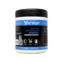 TOALLAS HUMEDAS DESINFECTANTES VORAGO CLN-107 BOTE 30PZ