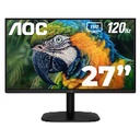 MONITOR LED AOC 27B35H3 / COLOR NEGRO / PANEL IPS 27 / HDMI Y VGA / ASPECTO 16:9 / TIEMPO DE RESPUESTA 1MS / 120HZ / FULL HD 1920X1080 / VESA 100X100 MM / CONTRASTE 20,000,0001 / BRILLO 300 CD/M2