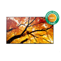 MONITOR PROFESIONAL SHARP DE 55 M552 UHD 3840 X 2160 24/7, 550 CD/M2, 8000:1, HDMI, DISPLAYPORT HDCP, USB, RJ-45, INTEL SDM Y RPI4