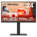 MONITOR PC LG B2B 24BA650-B FHD 24 IPS,1920X1080,100HZ,ALTAVOZ 2WX2,TR 5MS,BRILLO 250CD/M2,16:9,SRGB 99%,1300:1,KVM,HDMI,DISPLAYPORT,USB-C,INCLINACION-ALTURA-GIRO-PIVOTE,VESA 100X100MM.