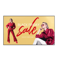 MONITOR DE SEÑALIZACION DIGITAL LG DE 110 PLG, USO 16/7, 500 NITS USO EN HORIZONTAL ENTRADAS HDMI3 /DP/USB 2.02/ RS232C/ RJ45/ AUDIO/ IR