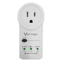 PROTECTOR DE VOLTAJE / VORAGO / AVR-300-WH 1,800W RJ45 PORTATIL NEGRO ELECTRODOMSTICOS