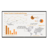 MONITOR INTERACTIVO TOUCHSCREEN LG CREATEBOARD PRO DE 86 PLG, UHD, 400 NITS DE BRILLO, PUNTOS MULTI-TACTIL DE ESCRITURA 50; HDMI (4), ENTRADA RGB/AUDIO, ENTRADA RS232C, RJ45, USB C , ANDROID 13 EDLA