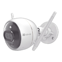 BALA IP 2 MEGAPÍXEL EZVIZ / WI-FI / DOBLE LENTE / COLORES EN OSCURIDAD / DETECCION DE PERSONAS O VEHÍCULOS / CRUCE DE LÍNEA / INTRUSIÓN A UN ÁREA / AUDIO DE DOS VÍAS / LUZ ESTROBOSCÓPICA / SIRENA / M