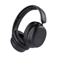 AUDIFONOS ACTECK HONOUR 2 PLUS HP626 / DIADEMA / INALAMBRICOS / BT 5.4 - AUX 3.5 MM / BATERIA 25 HRS / MICROFONO OMNIDIRECCIONAL / 20 HZ-20 KHZ / CANCELACION DE RUIDO / NEGRO / AC-940948