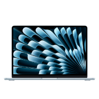 MACBOOK AIR 13 PULGADAS/CHIP M4 DE APPLE CON 10CPU Y 10GPU/16GB/512GB SSD/2 PUERTOS THUNDERBOLT 4/AD USB-C 35W/MAGIC KEYBOARD CON TOUCH ID/AZUL CIELO