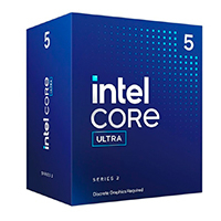 PROCESADOR INTEL CORE ULTRA 5-225F S-1851 SERIE 2 /HASTA 4.9 GHZ /CACHE 20MB /10 CORES 6P4E /SIN GRAFICOS /CON DISIPADOR /GAMER MEDIO