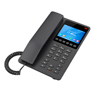 TELÉFONO IP GRANDSTREAM GHP631 / TELÉFONO IP CON PANTALLA LCD A COLOR 3.5 , 2 LÍNEAS SIP CON 2 CUENTAS, CODEC OPUS, IPV4/IPV6, CON GESTIÓN EN LA NUBE GDMS, NEGRO