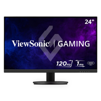 MONITOR VIEWSONIC GAMER VX2416A, 1920 X 1080, FULL HD, 120 HZ, 1 MS TIEMPO DE RESPUESTA, CON ALTAVOCES, USB C, HDMI, DISPLAY PORT, 3 AÑOS DE GARANTIA