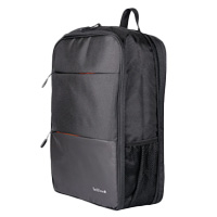 MOCHILA BACKPACK TECH ZONE NEGRA EXPANDIBLE TZLBP14 PARA LAPTOP DE 16
