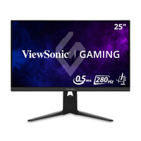 MONITOR VIEWSONIC GAMER XG2536, 24.5 PULGADAS, 1920 X 1080, FULL HD, 280 HZ, 0.5 MS, AMD FREESYNC, ALTAVOCES INTREGRADOS, HDMI,  DISPLAY PORT, USB-C , 3 AÑOS DE GARANTIA
