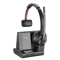 DIADEMA HP POLY 7S447AAABA SAVI 8210-M OFFICE/ INALAMBRICA DECT VERSION MICROSOFT TEAMS CONECTA TELEFONO DE ESCRITORIO, CELULAR Y PC ALCANCE DE HASTA 180 METROS