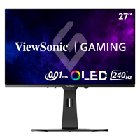 MONITOR OLED VIEWSONIC GAMING XG272-2K-OLED/ 27 PULGADAS/ QHD 2560X1440/ HDMI 2.1 / USB-C / DISPLAY PORT / 240 HZ / RESPONSE TIME 0.01 MS/ HDR 10 / 3 AÑOS DE GARANTIA