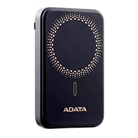 BATERIA DE RESPALDO ADATA POWER BANK MAGNÉTICO R050 5000 MAH USB -C CARGA INALÁMBRICA COLOR NEGRO (PR050-11BK)