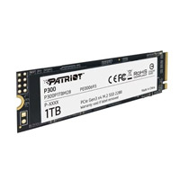 UNIDAD DE ESTADO SOLIDO INTERNO PATRIOT P300 1TB M.2 2280 NVME PCIE GEN 3X4 LECT.2100 ESCRIT.1650 MBS PC LAPTOP MINIPC