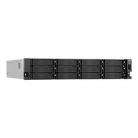 NAS QNAP TS-H1277AXU-RP-R7-32G-US/12 BAHIAS SATA 3.5/RACK2U/AMDRYZEN7 8NUCLEOS HASTA 5.3GHZ/32GB RAM HASTA 128GB/ 2.5GBE2/10GBE2/USB3.22/FUENTERED/HOTSWAP/NO INCLUYE DISCOS