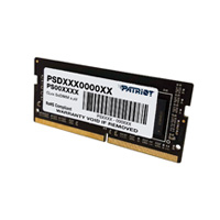 MEMORIA RAM PATRIOT SIGNATURE SODIMM DDR4 16GB 2400MHZ CL17 PC4-19200 260PIN 1.2V LAPTOP AIO MINIPCS (PSD416G240081S)
