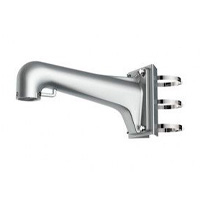 MONTAJE VERTICAL HIKVISION DS-1603ZJ-POLE-P CON MONTAJE DE POSTE / COLOR PLATA / EXTERIOR