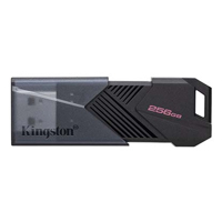 MEMORIA FLASH USB KINGSTON DATA TRAVELER EXODIA ONYX 256GB GEN 1 3.2 TIPO A NEGRO (DTXON/256GB)