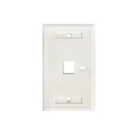 TAPA FACEPLATE , INTELLINET, 772389, BLANCO 1 PERF. ETIQUETA