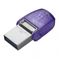 MEMORIA FLASH USB KINGSTON DATA TRAVELER MICRODUO 256GB 3C TYPE A-C (DTDUO3CG3/256GB)