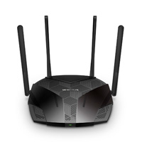 ROUTER | MERCUSYS | MR70X | WIFI 6 | AX1800 DUAL BAND 1201 MBPS EN 5GHZ Y 574 MBPS EN 2.4 GHZ, 1 PUERTO WAN GIGABIT + 3 PUERTOS LAN GIGABIT,4 ANTENAS MULTIDIRECCIONALES