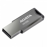 MEMORIA ADATA 32GB USB 2.0 UV250 METALICA (AUV250-32G-RBK)