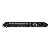 PDU CYBERPOWER ATS PDU44001, MONTAJE EN RACK 1U ENCHUFE DE ENTRADA 2X NEMA 5-15P, TIPO DE SALIDA 10-NEMA 5-15R, 120V, 3 AÑOS DE GARANTIA.