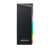 CARCASA ADATA EC700G PARA UNIDADES DE ESTADO SOLIDO M.2 PCIE/SATA USB 3.2 TIPO C WINDOWS MAC LINUX ANDROID COLOR NEGRO (AEC700GU32G2-CGY)