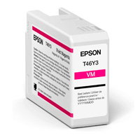 CARTUCHO EPSON MODELO T46Y MAGENTA LIGHT, PARA PLOTTER P900 50 ML