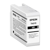 CARTUCHO EPSON MODELO T46Y NEGRO MATE, PARA PLOTTER P900 50 ML