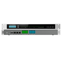 CONMUTADOR IP GRANDSTREAM UCM6308/ 8 FXO 8 FXS 5000 EXTENSIONES SIP 500 LLAMADAS SIMULTANEAS 3 PUERTO GIGABIT MONTAJE EN RACK Y ESCRITORIO COMPATIBLE CON GDMS REMOTE CONNET WAVE