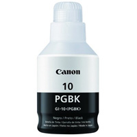 BOTELLA DE TINTA CANON GI-10PGBK NEGRA, RENDIMIENTO 8300 PAGINAS