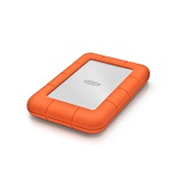 DISCO DURO EXTERNO LACIE RUGGED MINI 2TB 2.5 PORTATIL USB 3.0 NARANJA-PLATA WINDOWS MAC CONTRAGOLPES AGUA Y POLVO
