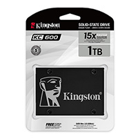 UNIDAD DE ESTADO SOLIDO KINGSTON INTERNO KC600 1.024GB 2.5 SATA3 7MM LECT.550/ESCRIT.520MB/S NAND 3D TLC PC/LAPTOP SKC600/1024G