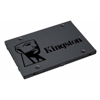 UNIDAD DE ESTADO SOLIDO KINGSTON INTERNO A400 240GB 2.5 SATA3 7MM LECT.500 ESCRIT.320MB/S PC/LAPTOP SA400S37/240G