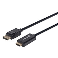 CABLE DISPLAYPORT,MANHATTAN,153188, - HDMI M-M 1080P  3.0M