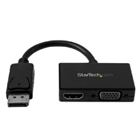 ADAPTADOR DP DE AUDIO/VIDEO PARA VIAJES - CONVERTIDOR DISPLAYPORT A HDMI O VGA COMPATIBLE CON THUNDERBOLT 1920X1200 - STARTECH.COM MOD. DP2HDVGA