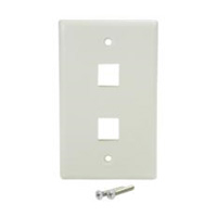 PLACA DE PARED DE 2 SALIDAS RJ45 - COLOR BLANCO - STARTECH.COM MOD. PLATE2WH