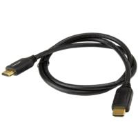 CABLE HDMI DE 1M PREMIUM DE ALTA VELOCIDAD CON ETHERNET - 4K 60HZ - 1M - CABLE HDMI CERTIFICADO PREMIUM - HDMI 2.0 - STARTECH.COM MOD. HDMM1MP