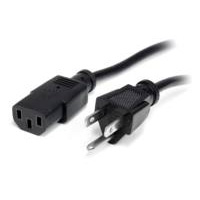 CABLE DE CORRIENTE DE 1.8M ESTANDAR DE ALIMENTACION PARA COMPUTADORA - 18 AWG - NEMA5-15P A C13 - 10A 125V - STARTECH.COM MOD. PXT101