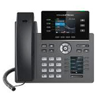 TELEFONO IP GRANDSTREAM GRP2614/ 4 CUENTAS SIP 4 LINEAS PANTALLAS DUALES LCD A COLOR BLUETOOTH WIFI 2 PUERTOS 10/100/1000 SOPORTA EHS SOPORTA POE E INCLUYE ELIMINADOR