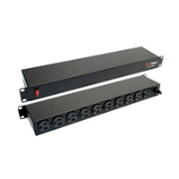 PDU CYBERPOWER CPS1215RM 10 SALIDAS 5-15R-POSTERIORES-, 120V, 1U. 3 AÑOS DE GARANTIA.