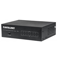 POE SWITCH,INTELLINET,561204, GB  8 PTOS 30W/PTO,  60W