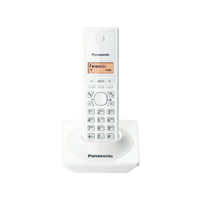 TELEFONO PANASONIC KX-TG1711MEW/ INALAMBRICO PANTALLA LCD 1.4 EN COLOR AMBAR 50 NUMEROS IDENTIFICADOR DE LLAMADAS 50 NUMEROS EN DIRECTORIO LOCALIZADOR DE AURICULAR BLANCO