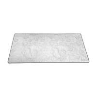 MOUSEPAD ACTECK VIBE FLOW TERRAIN MT494T / ALFOMBRILLA MOUSE PAD / TELA + GOMA / 80 X 35 CM / ALTA RESISTENCIA / FACIL DE LIMPIAR / DISEÑO CARTOGRAFICO BLANCO / AC-941068
