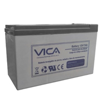 BATERIA DE REEMPLAZO VICA 12V 7AH, GENERICA COMPATIBLE CON EL 80% DE NO BREAKS DE OTRAS MARCAS, 1 AÑO DE GARANTIA