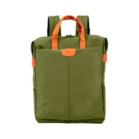 MOCHILA VORAGO BP-301 VINTAGE DOBLE USO LAPTOP 15.6 VERDE